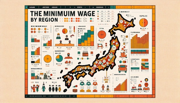 Lương tối thiểu theo các vùng ở Nhật 2024 (luôn mới nhất)
